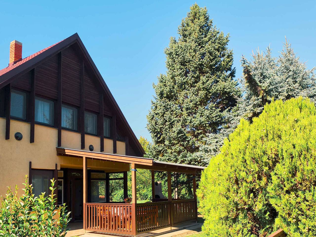 Ferienhaus 250 m vom Strand  in Balatonbereny, Plattensee Südufer