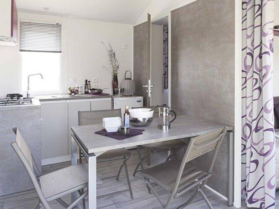 Flower Camping Saint Lambert - Mobilheim 6 personen - Modulo 30m² in Millau, Parc naturel régional des Grands Causses