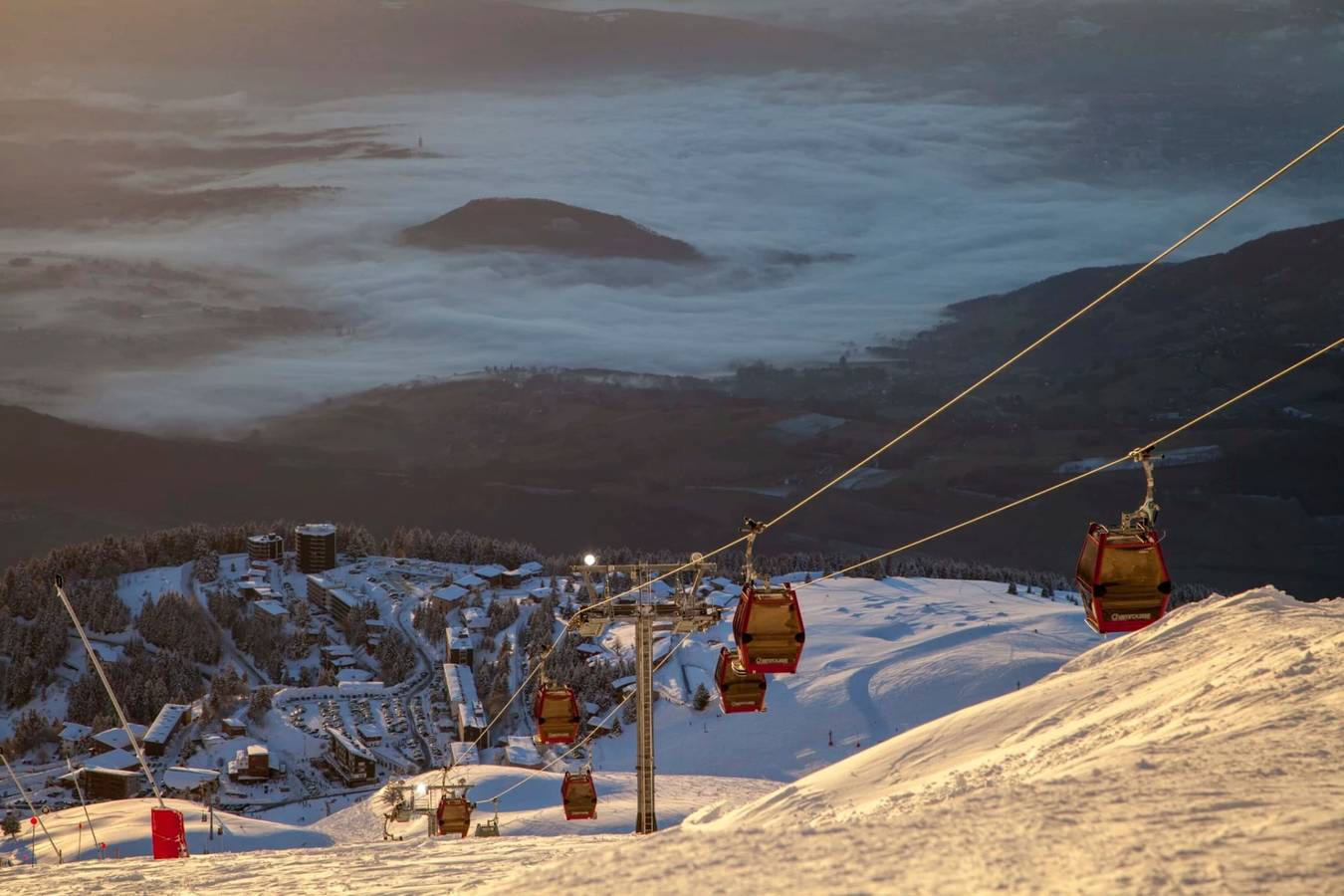 Studio entier, Appartement « La Croix, 205 » avec balcon privé, vue montagne 4-5 Personnes in Chamrousse, Parc national des Écrins