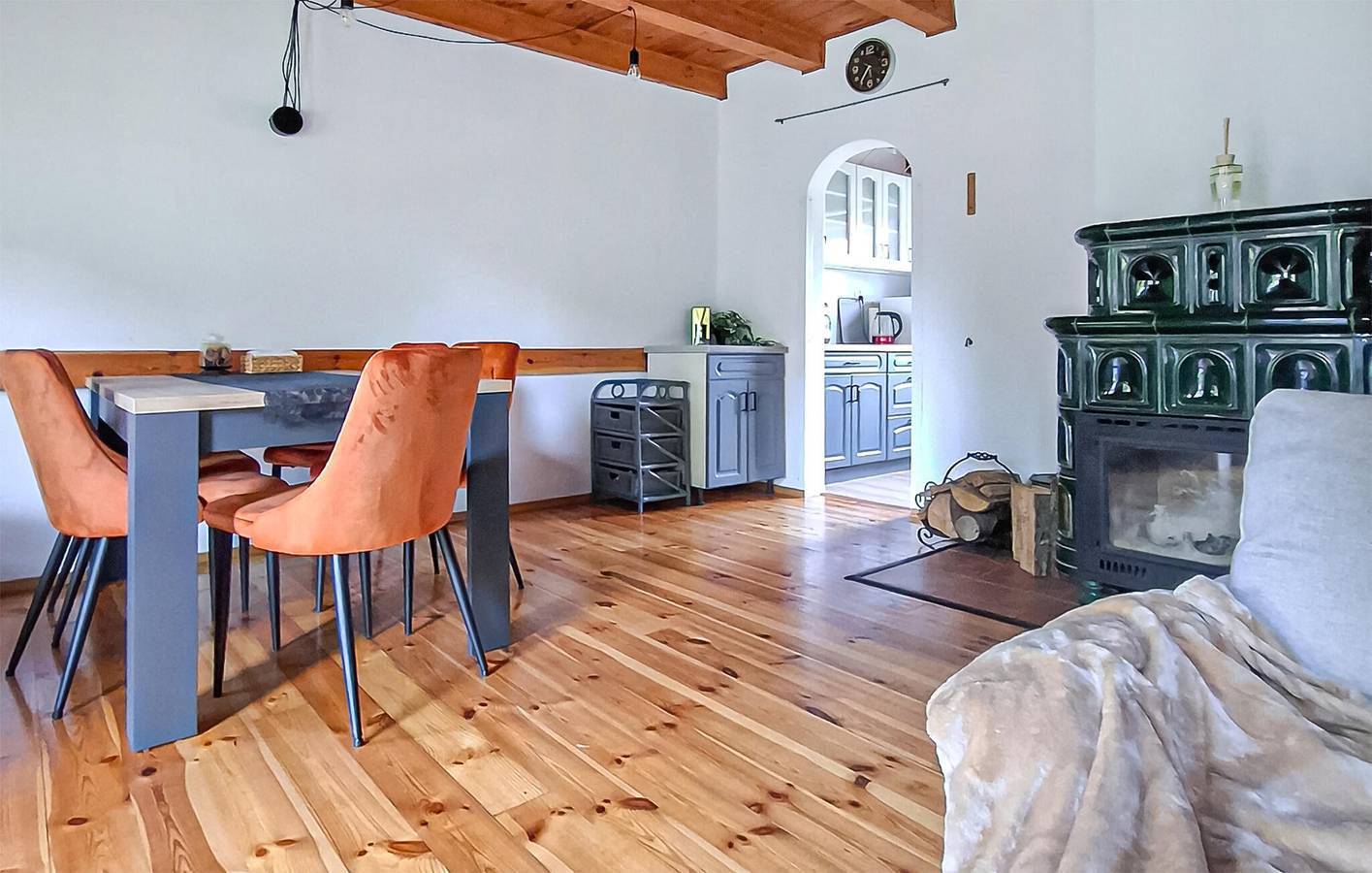 Ferienhaus für 8 Personen mit Terrasse in Nowe Warpno, Stettiner Haff