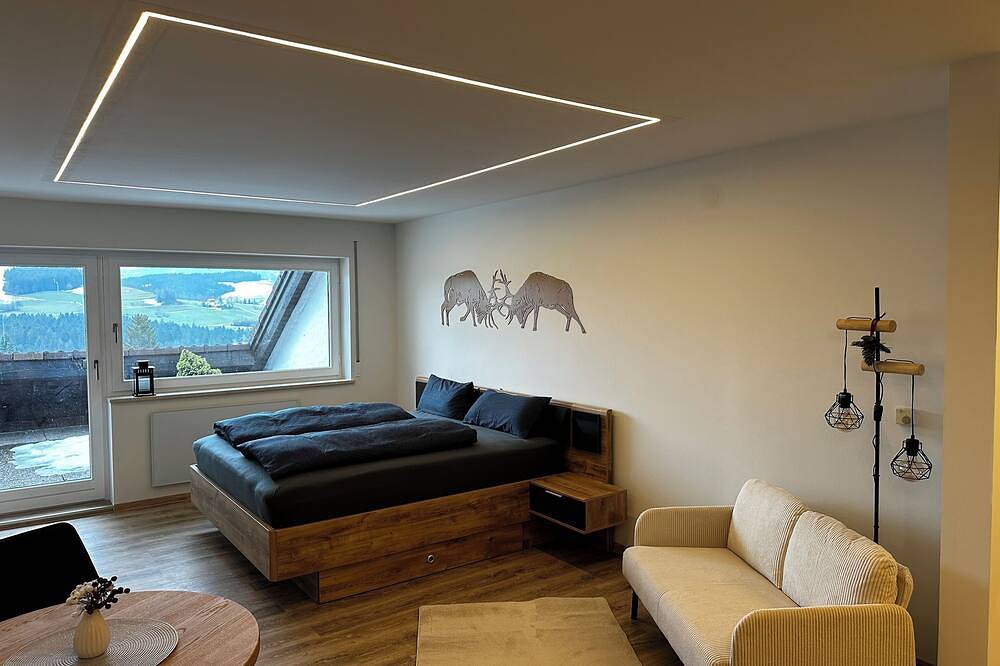 Ganze Wohnung, Allgäuer Chalet mit Panoramablick in Oberreute, Bayerisch Schwaben