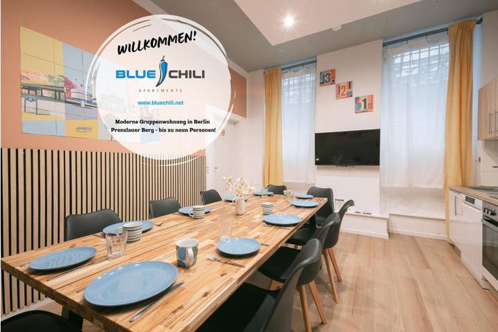 Ferienwohnung für 5 Personen, mit Terrasse in Prenzlauer Berg Berlin
