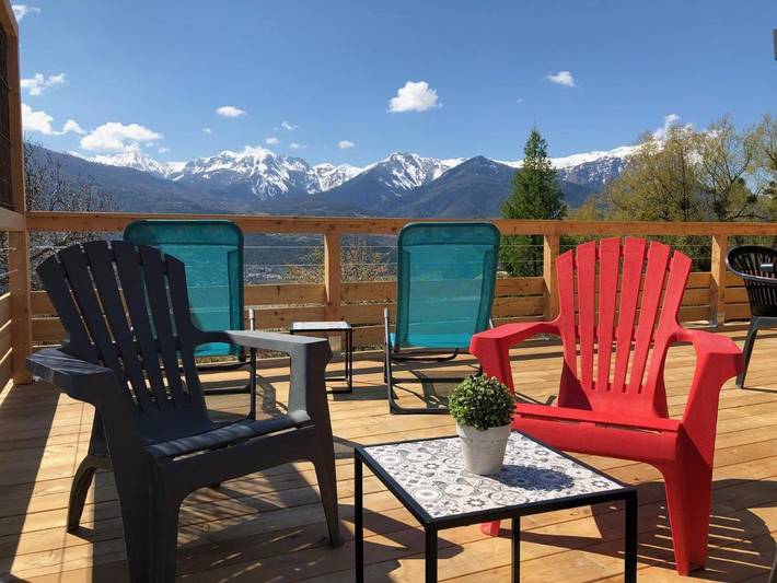 Gîte pour 5 personnes, avec jardin ainsi que vue et vue sur le lac à Embrun - 4