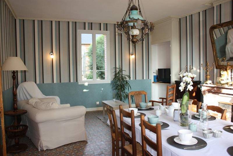 Alojamiento y desayuno para 3 personas con terraza in Vieux-Manoir, Región de Rouen