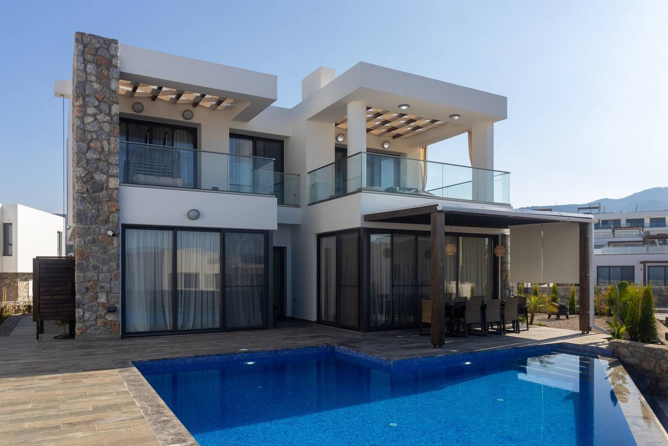 Villa voor 8 personen met balkon/terras in Noord-Cyprus