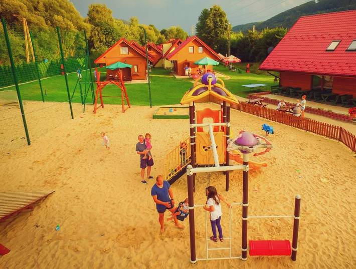 Resort dla 2 osób, z Taras i Ogród oraz Widok w Ustroń