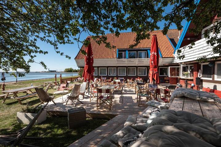 Maison d’hôte pour 5 personnes, avec Terrasse et Jardin ainsi que Vue et Vue sur le lac à Nida