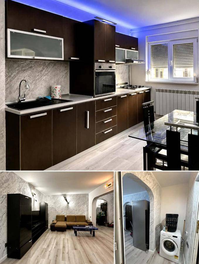 Appartement de vacances pour 5 personnes, avec Balcon et Terrasse ainsi que Jardin et Vue
