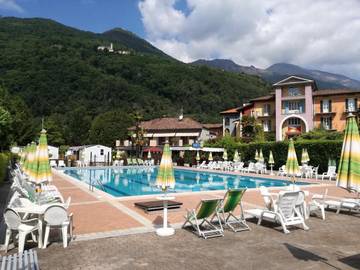 Camping für 5 Personen, mit Pool und Garten, mit Haustier in Oberitalienische Seen