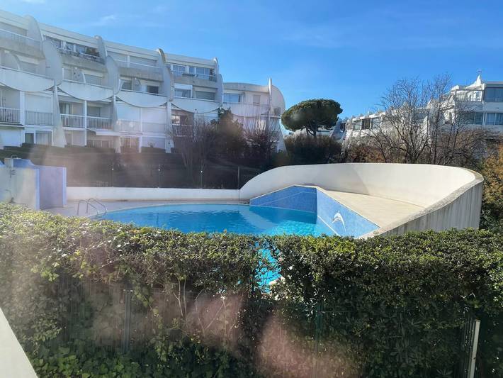 Studio pour 4 personnes, avec piscine