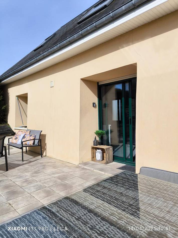 Gîte pour 8 personnes, avec jardin, animaux acceptés à Cérences