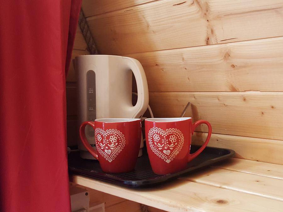 Camping Le Rey - Hébergement 2 personnes - Pod, sans sanitaires in Louvie-Juzon, Béarn