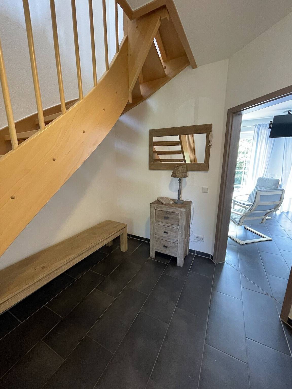 Ferienhaus 'Haus Am Dorfteich B Eingefriedet' mit privater Terrasse, Gemeinschaftsgarten und Wlan in Westfehmarn, Fehmarn