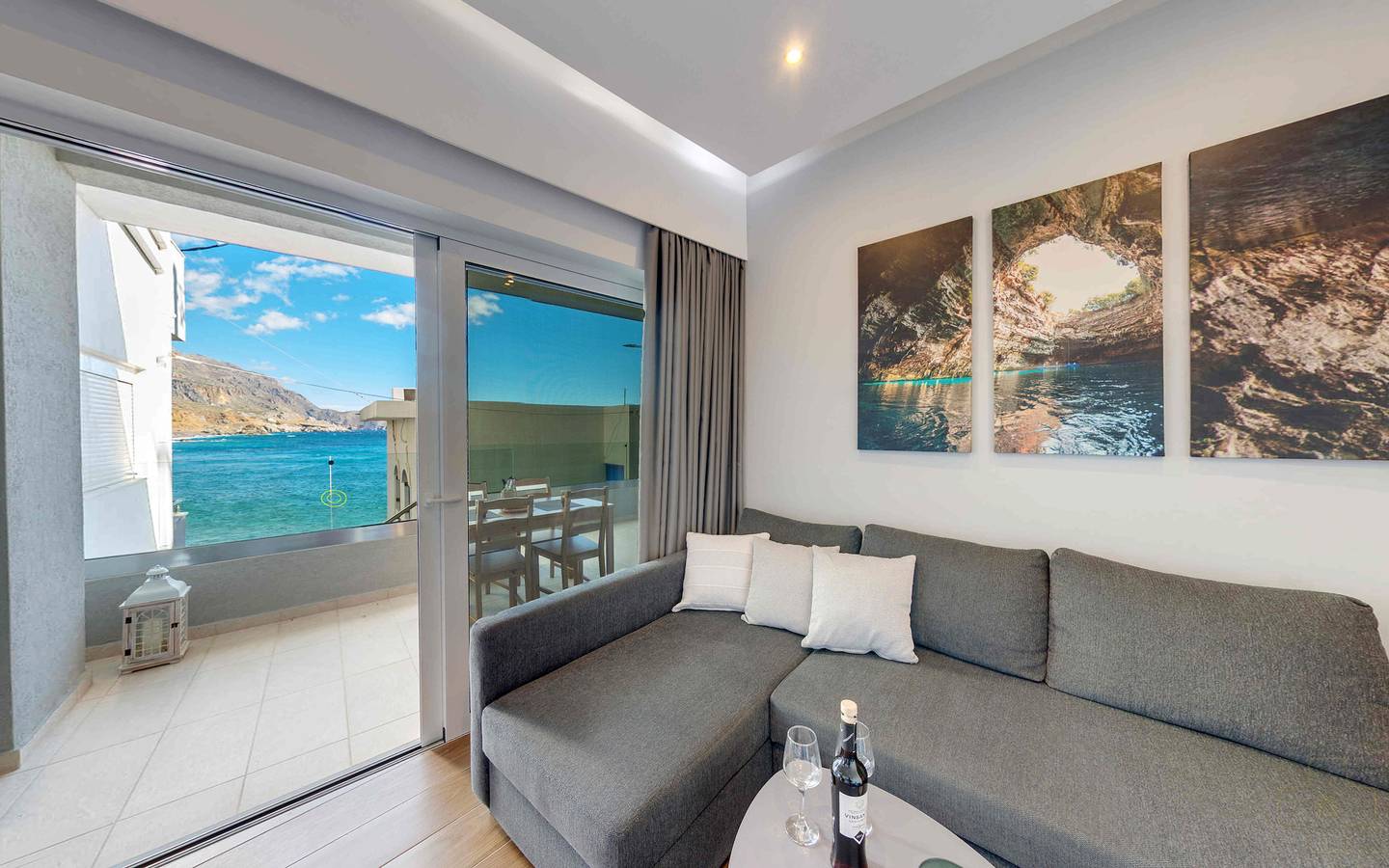 Ganze Ferienwohnung, Ferienwohnung für 4 Personen mit Balkon in Iraklio-Heraklion und Umgebung