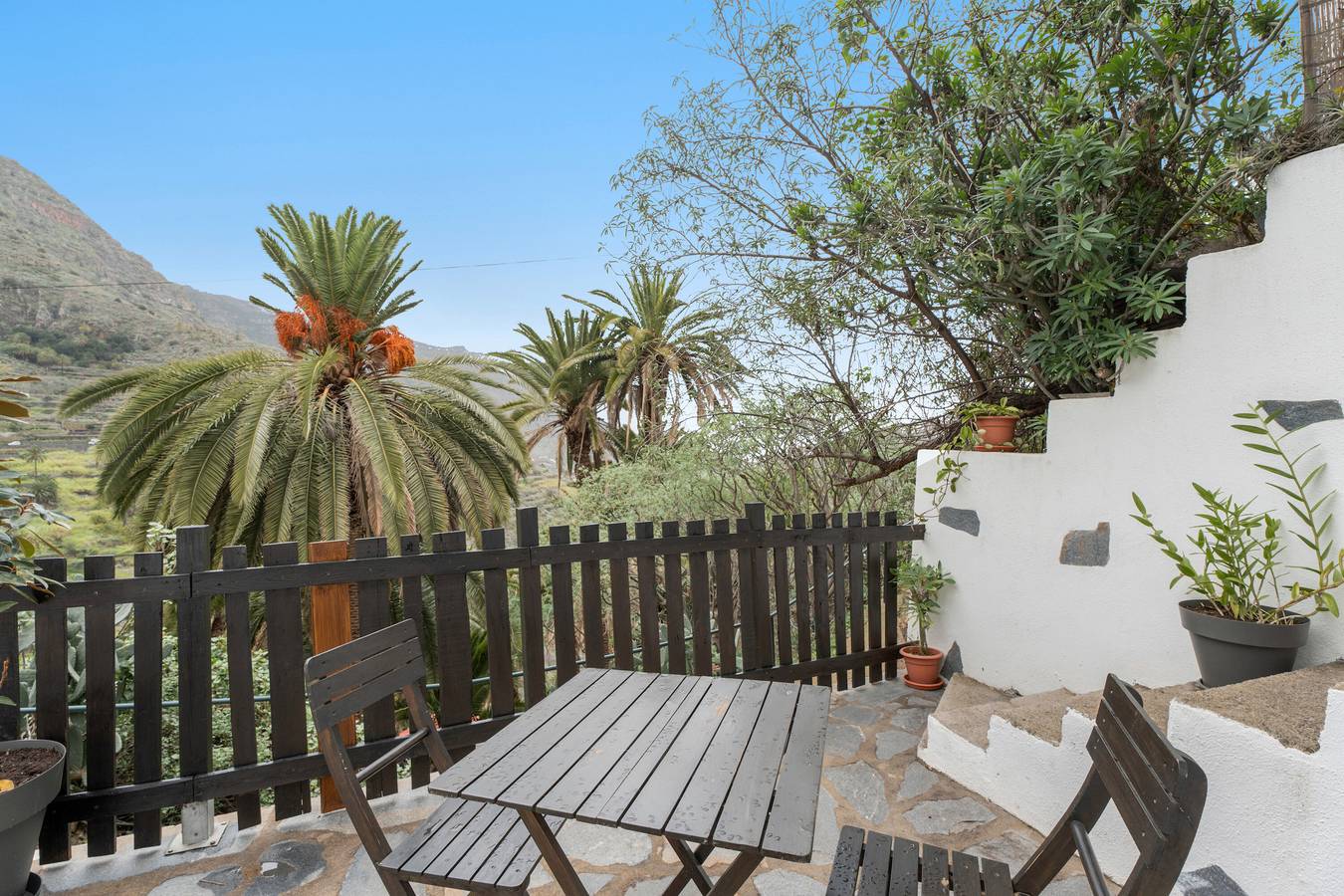 Casa rural 'El Balcón De Petra' con vistas al mar, terraza privada y Wi-Fi in Las Poyatas, Hermigua