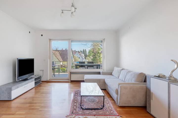 Appartement entier, Appartement « Chill in Soldnerstraße » avec balcon et Wi-Fi in Augsbourg, Souabe (Bavière)