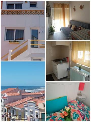 Gîte pour 8 personnes, avec vue et balcon à Buarcos