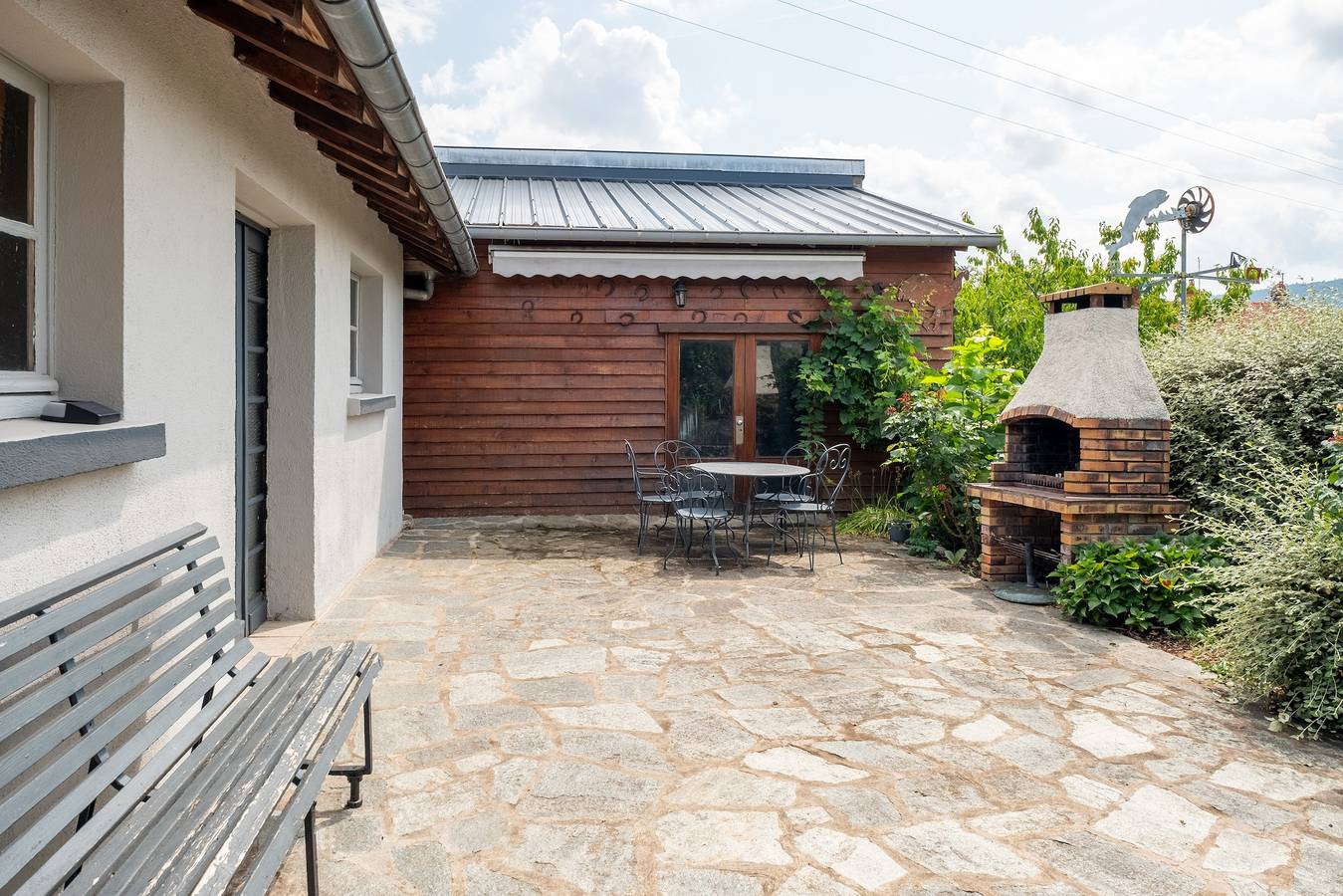 Ganze Wohnung, Apartment Maison De Vacances Dans Les Vosges mit Bergblick, Terrasse und Wlan in Aumontzey, Sankt Didel