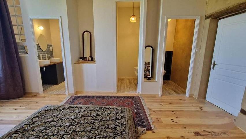 Chambre d’hôte pour 2 personnes, avec Balcon et Terrasse ainsi que Jardin et Vue à Salvagnac - 4