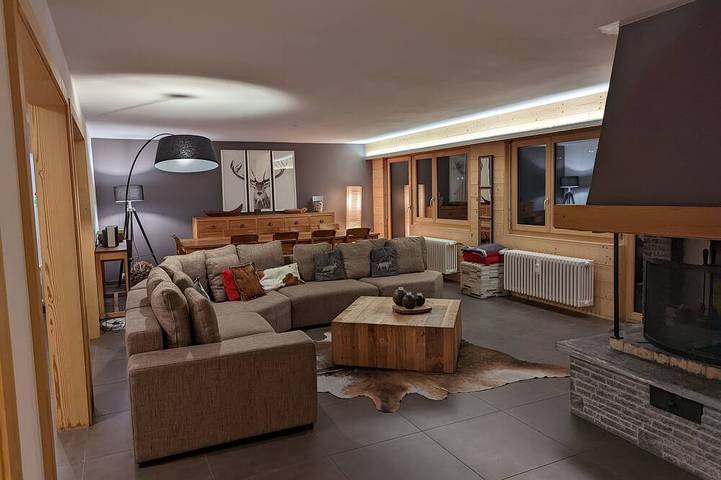 Ferienwohnung für 12 Personen, mit Terrasse in Nendaz