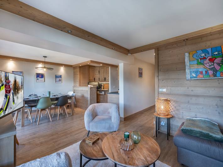 Ganze Wohnung, Méribel Apartment, 6 Pers, 67m², Parking, WIFI in Les Allues, Vanoise-Massiv