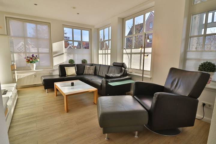 Ferienwohnung für 4 Personen, mit Balkon/Terrasse und Terrasse auf Langeoog