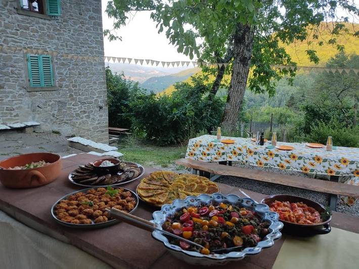 Ferienhaus für 6 Personen, mit Terrasse und Garten sowie Ausblick in Castel San Niccolò - 4