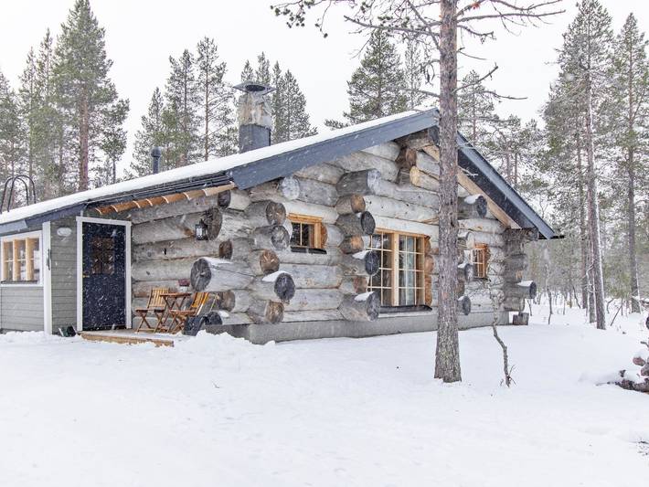 Log cabin for 4 people in Lapland