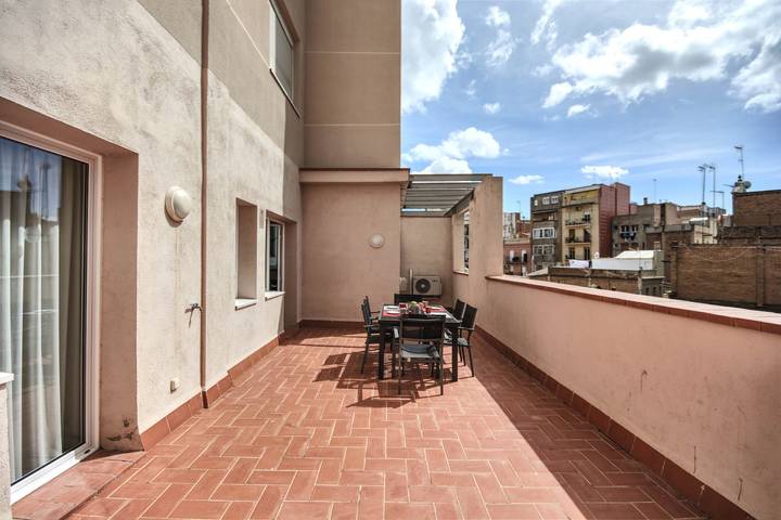 Ferienwohnung für 5 Personen, mit Terrasse in Barcelona
