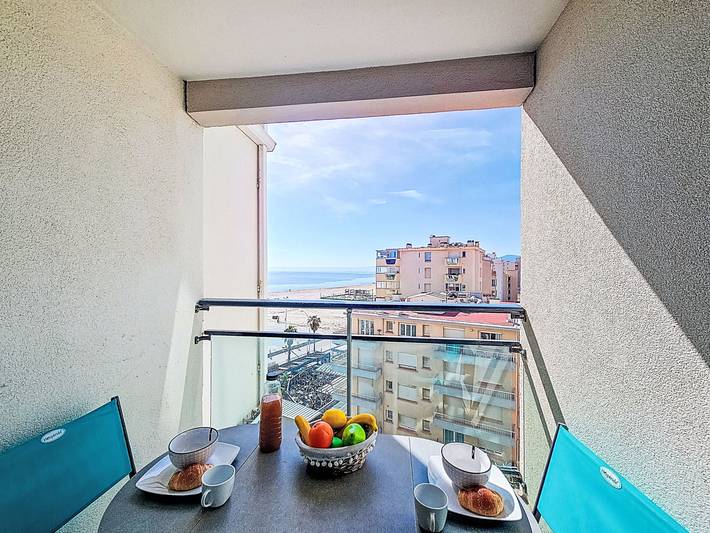 Apartamento para 2 personas, con balcón en Canet-en-Roussillon