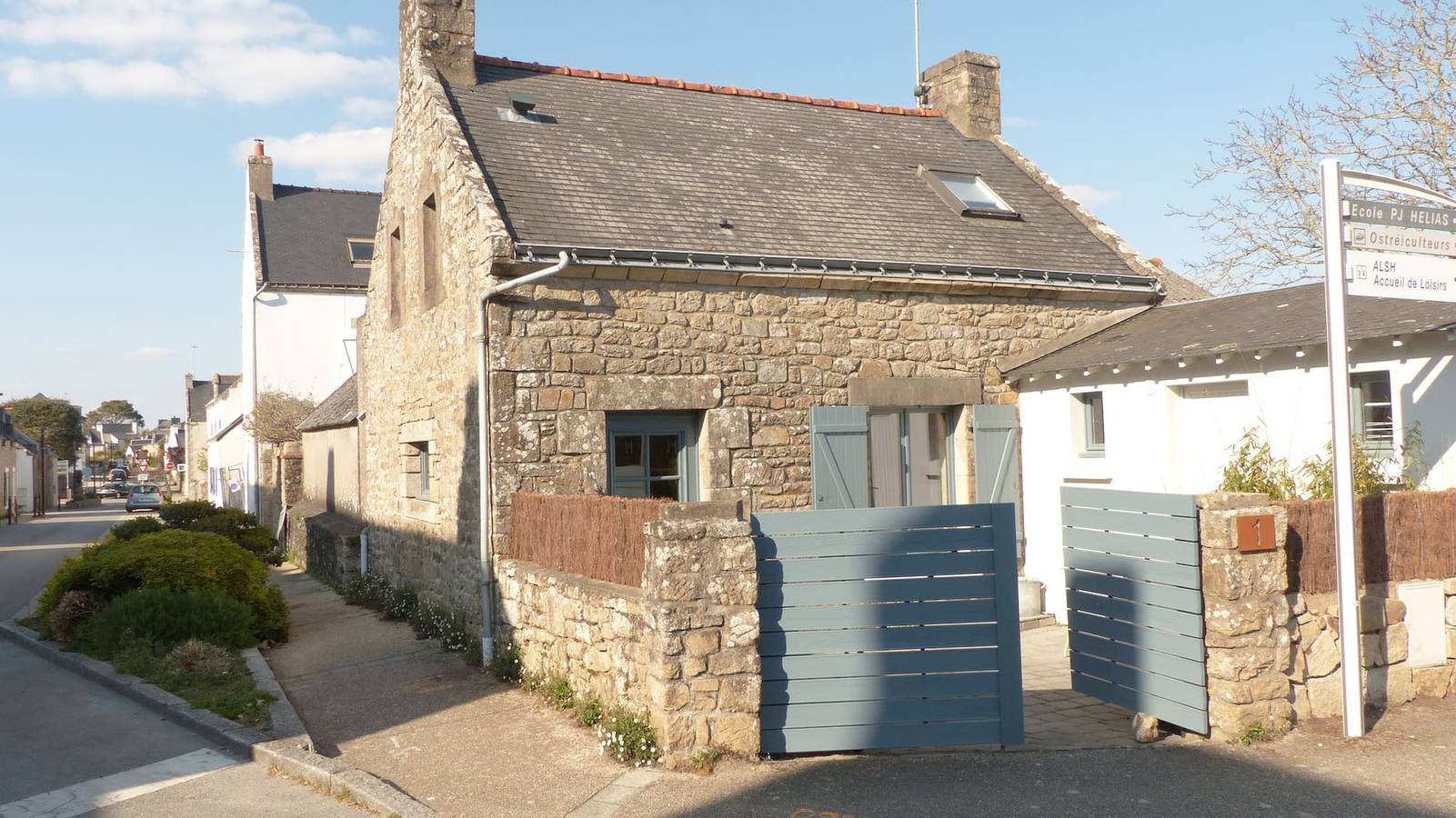 Jolie maison de Pêcheur en centre bourg in Saint-Philibert, Côte des Mégalithes