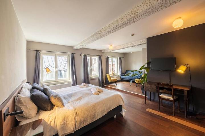 Appartement voor 2 personen, met terras in Gent