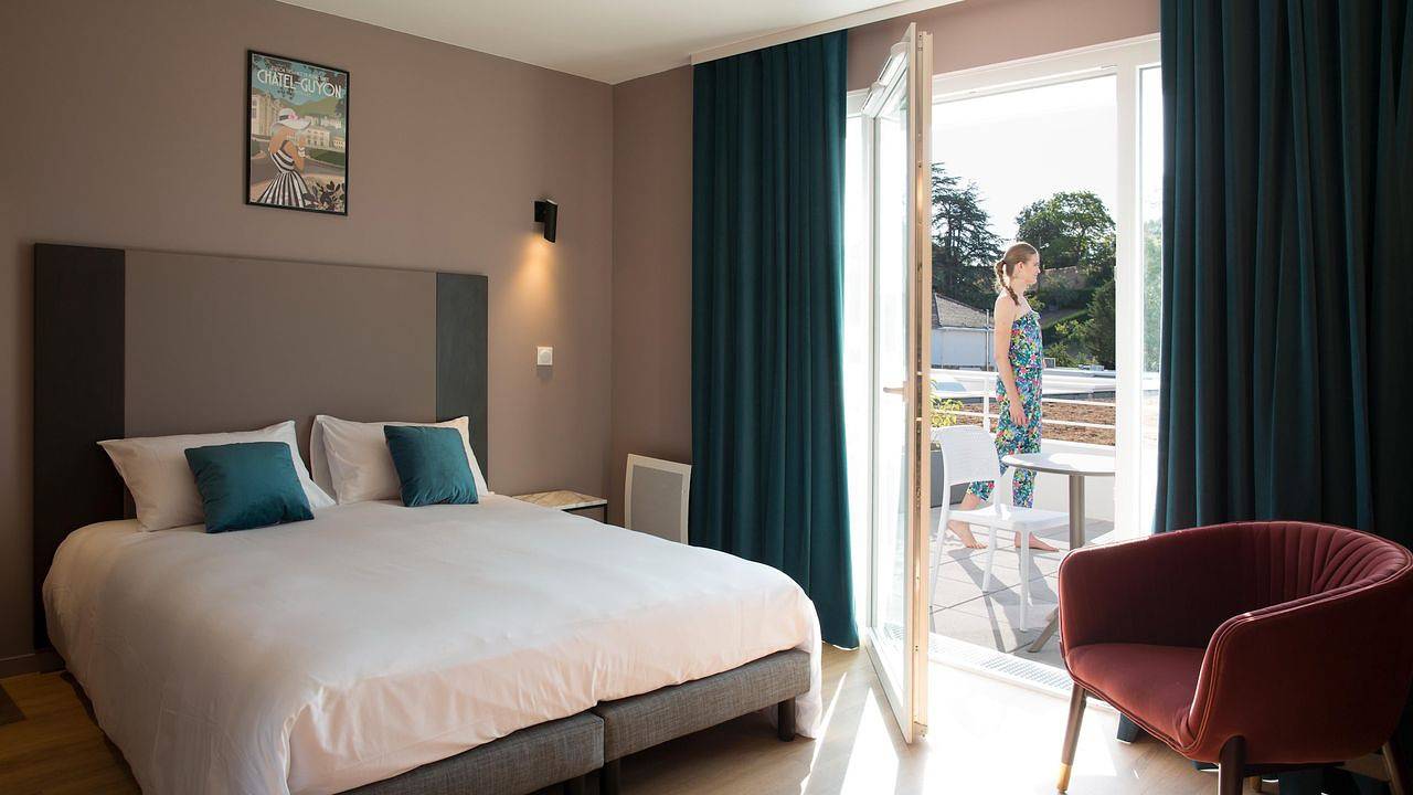 Ganze Ferienwohnung, Ferienwohnung für 4 Personen (38 m²) in Châtel-Guyon in Châtel-Guyon, Regionaler Naturpark Volcans d'Auvergne