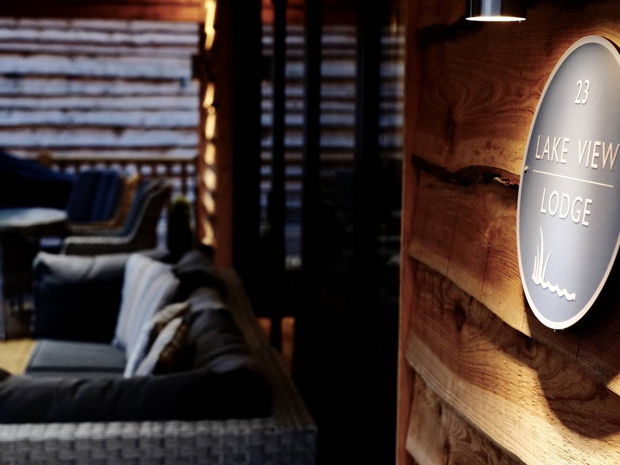 Lake View Lodge in Thorpe on the Hill, Lincolnshire