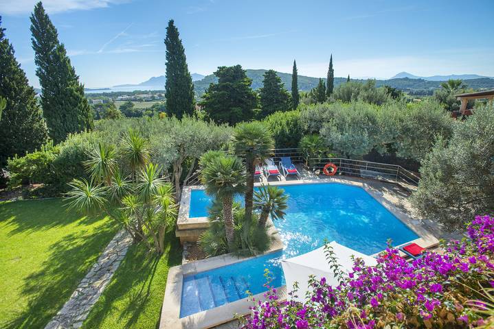 Finca mit Meerblick für 6 Personen, mit Garten und Ausblick in Pollença - 2