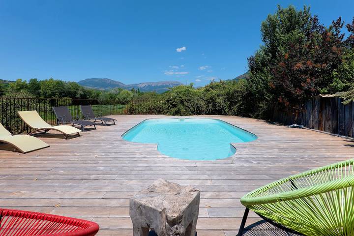 Maison de vacances pour 8 personnes, avec Balcon et Jardin