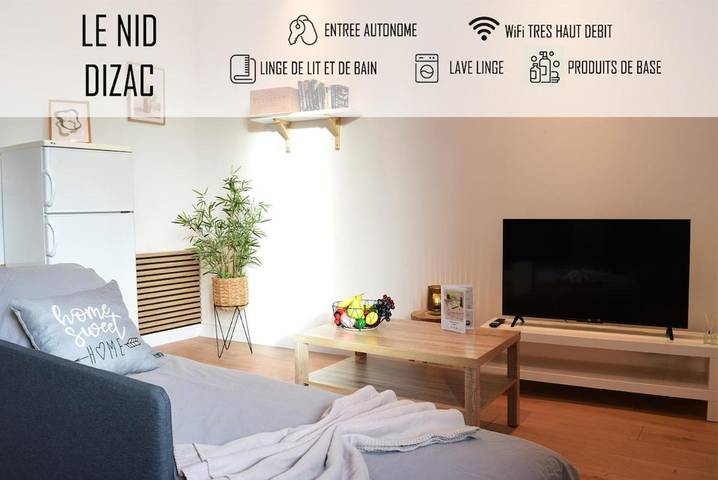 Appartement de vacances pour 3 personnes, avec jardin à Tarbes