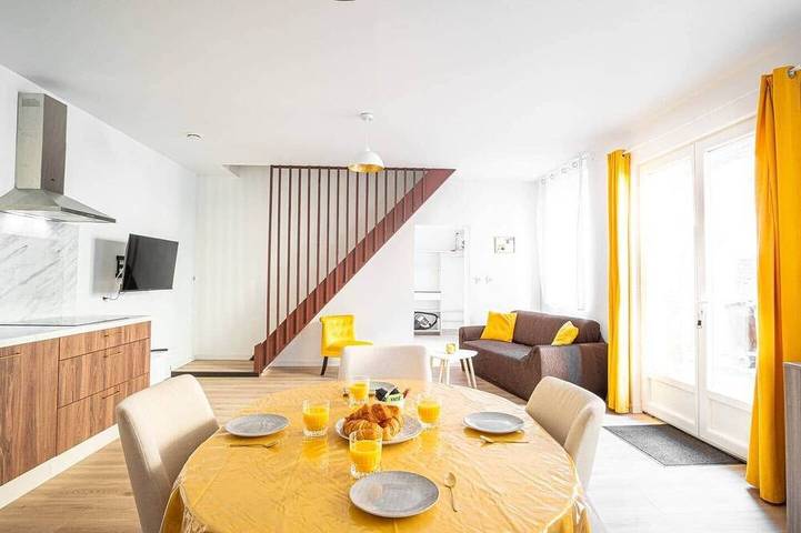 Location de vacances pour 4 personnes, avec Balcon dans Gonneville-la-Mallet