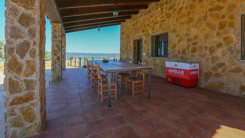 Chalet para 8 personas, con piscina y balcón/terraza en Sierra Norte de Sevilla - 4