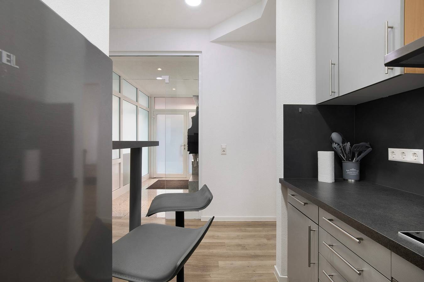 Ganze Wohnung, Apartment 'Studio' mit Bergblick, gemeinsamer Terrasse und Wi-Fi in Göppingen, Landkreis Göppingen