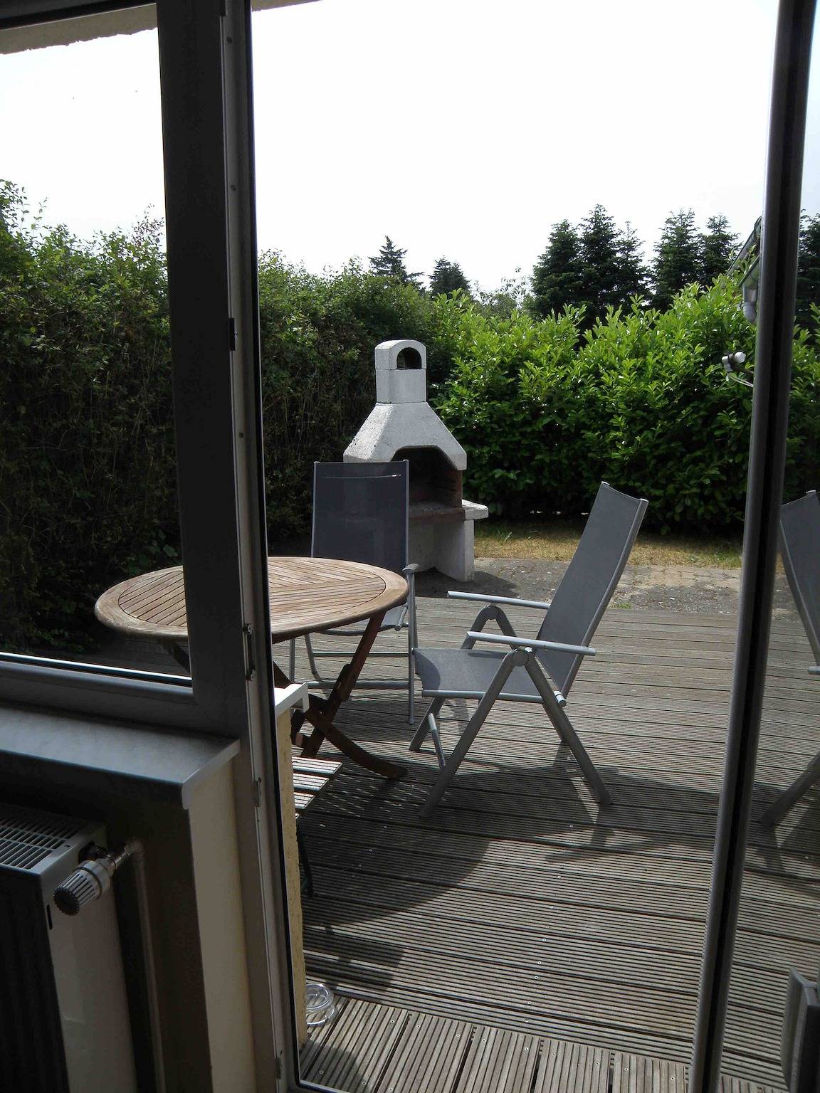 Ganze Wohnung, Apartment „Rudenblick“ mit Meerblick, privater Terrasse und Wlan in Freest, Vorpommern Greifswald