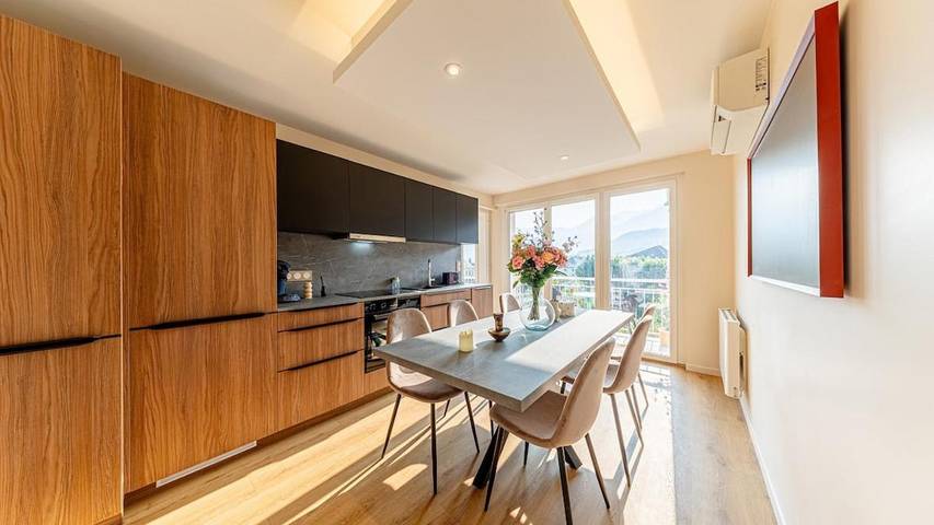 Appartement de vacances pour 6 personnes, avec vue et balcon, animaux acceptés à Albertville