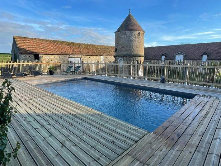 Location de vacances pour 8 personnes, avec piscine et jardin à Hesdin-l'Abbé - 2