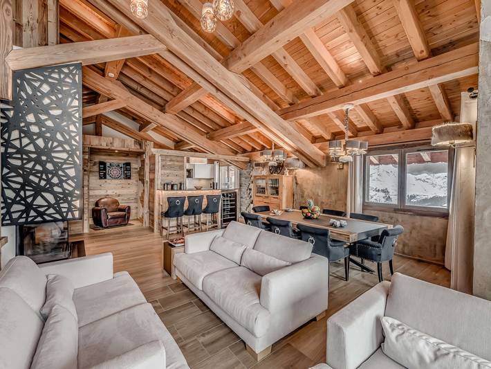 Chalet pour 10 personnes, avec jacuzzi et sauna à Tignes - 3