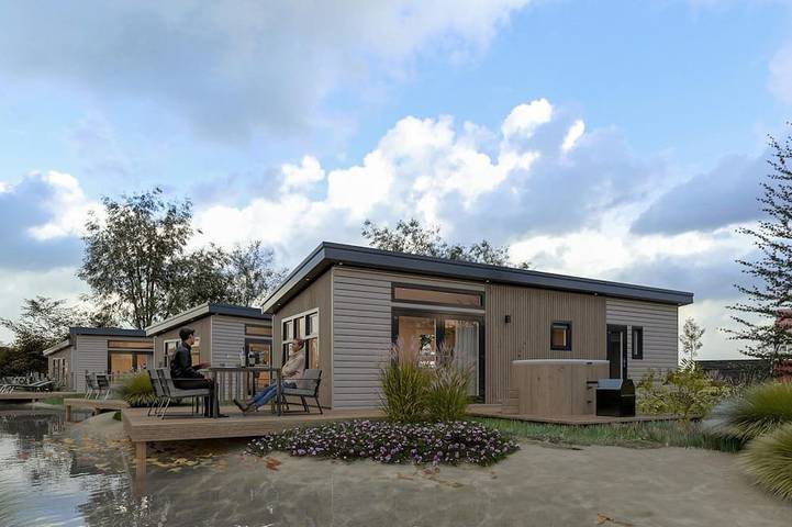 Ferienpark für 4 Personen, mit Terrasse und Garten in De Haan