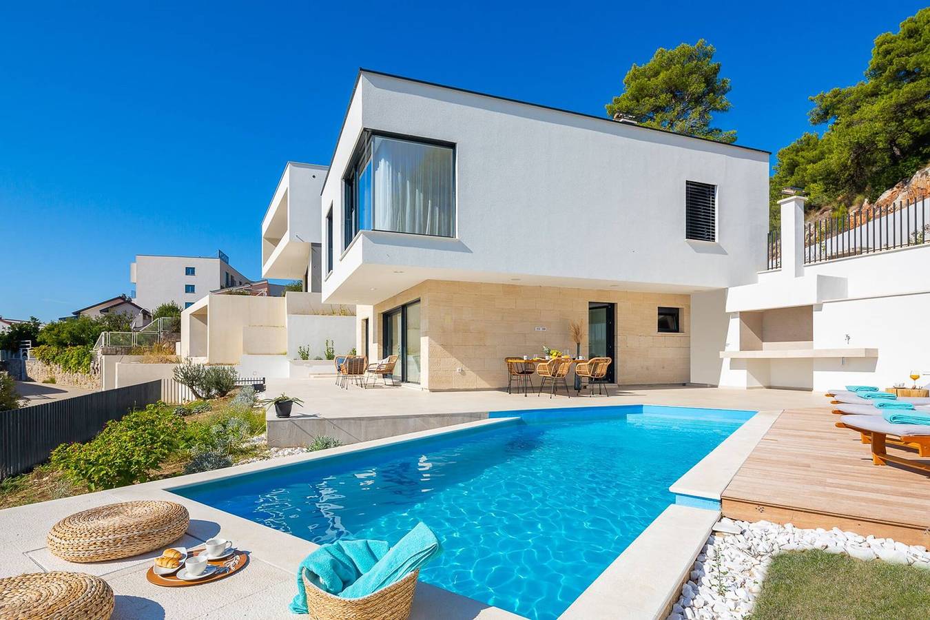 Luxury Villa Azul Makarska With Heated Pool in Podaca, Makarska Riviera