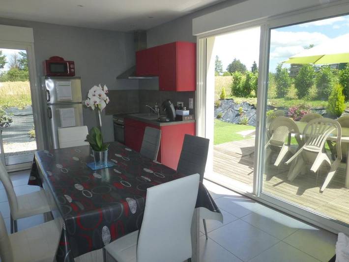 Gîte pour 6 personnes, avec terrasse à Charnoz-sur-Ain
