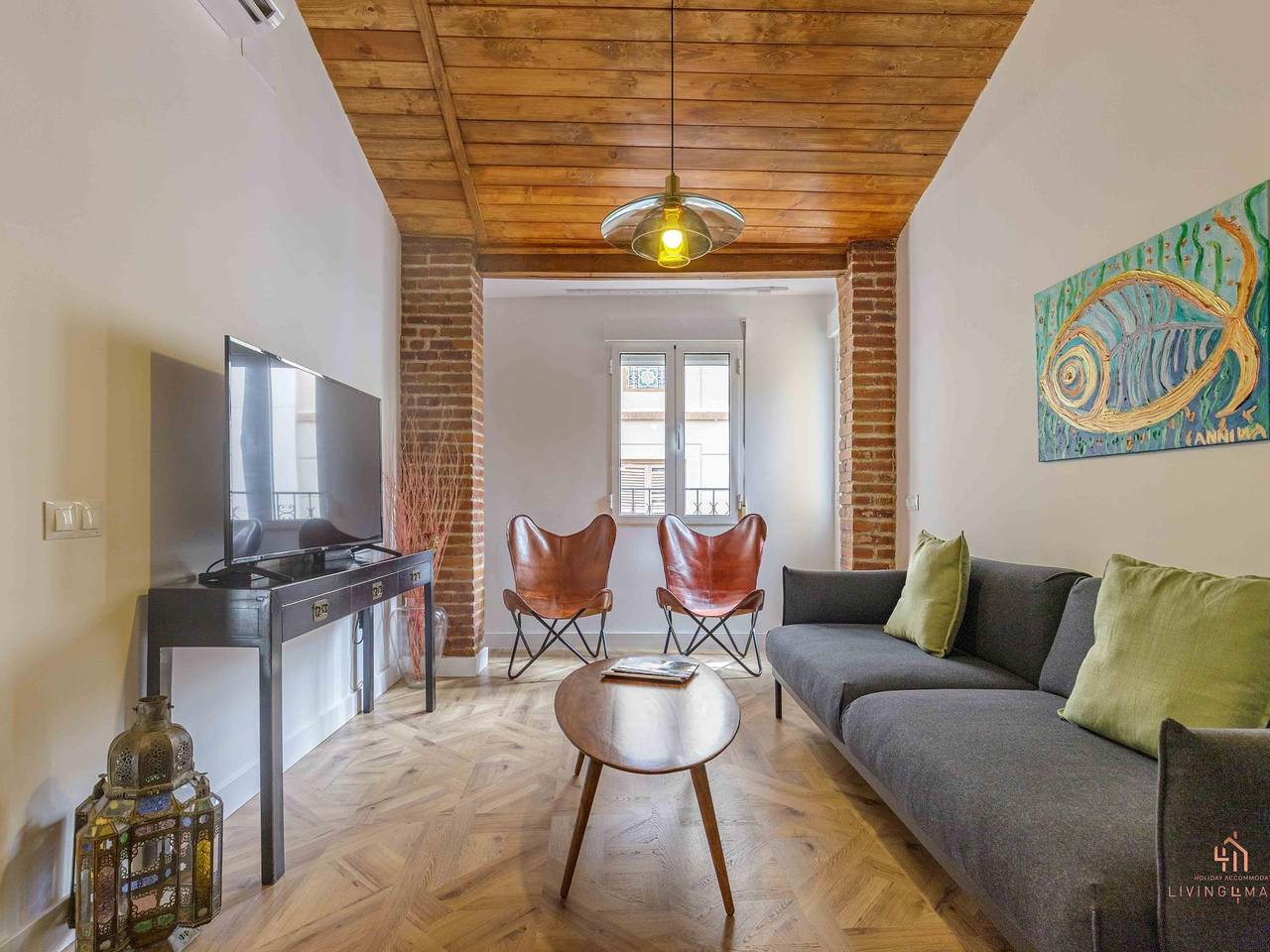 Entire holiday apartment, Art & Light Attic Living4malaga in Málaga Central District, Malaga
