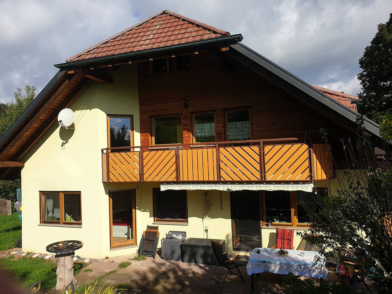 Ganze Wohnung, Ferienwohnung 'Natur Pur Mit Weitblick' mit Bergblick, Balkon und Wi-Fi in Glatten, Mittlerer Schwarzwald