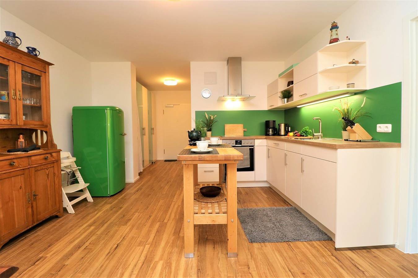 Ganze Wohnung, Komfortables Appartement mit Süd-Balkon für bis zu 4 Personen in Dierhagen Strand, Dierhagen